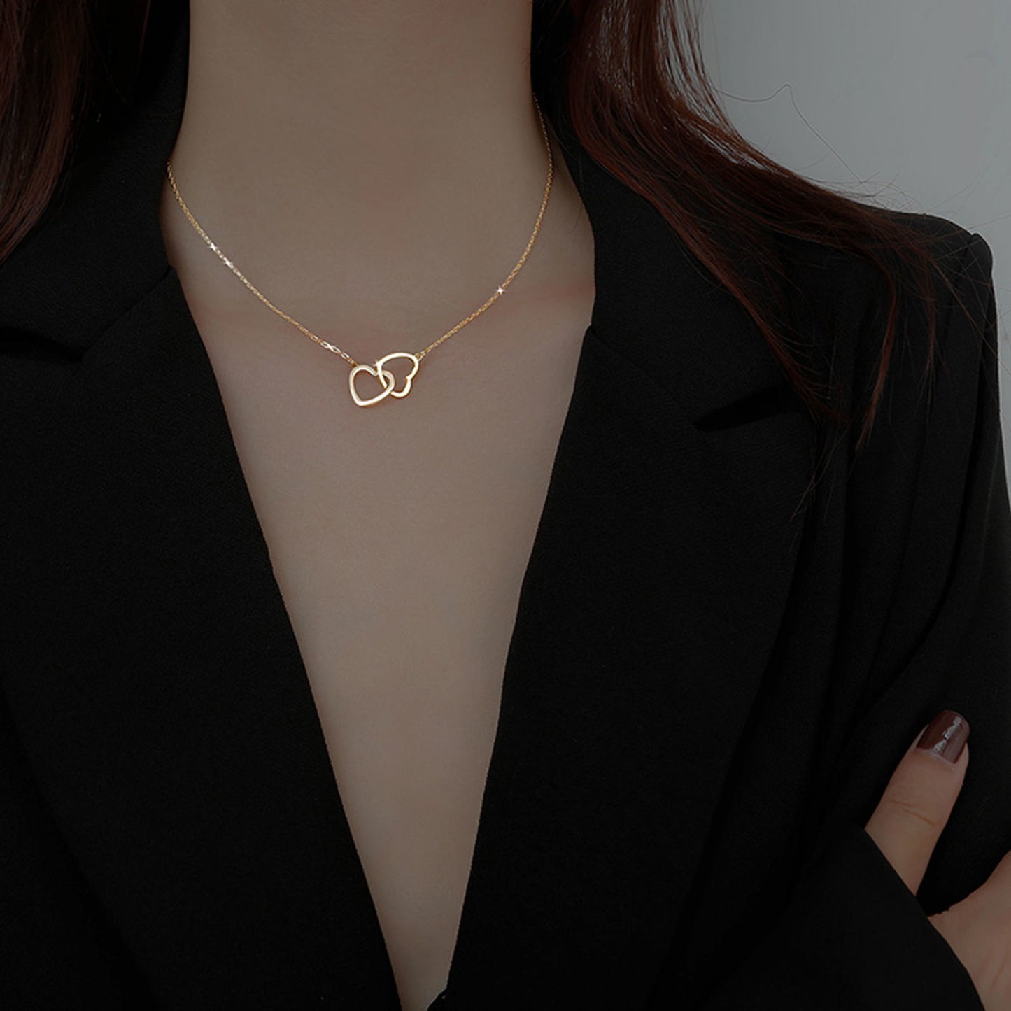 PVD Coated 18K Gold Plated  Non Tarnish 304 Stainless Steel Necklace