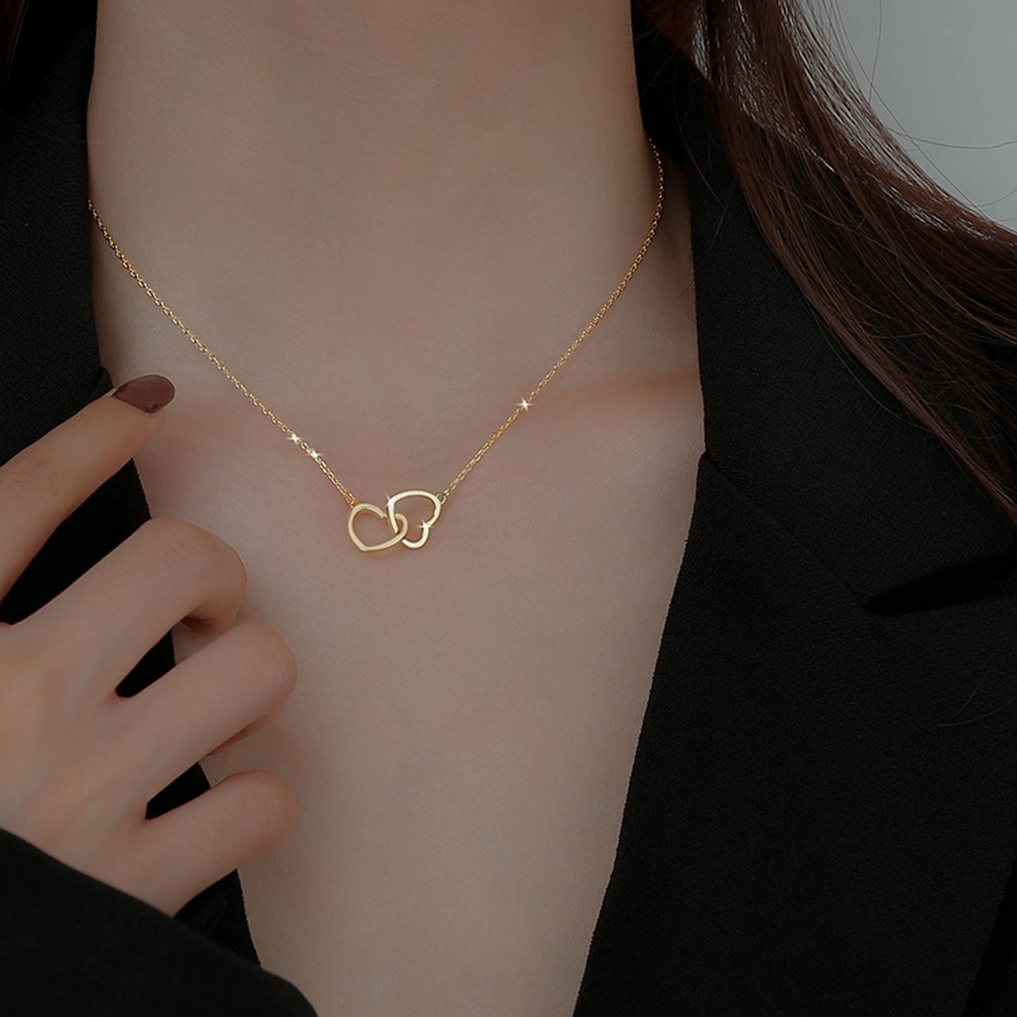 PVD Coated 18K Gold Plated  Non Tarnish 304 Stainless Steel Necklace